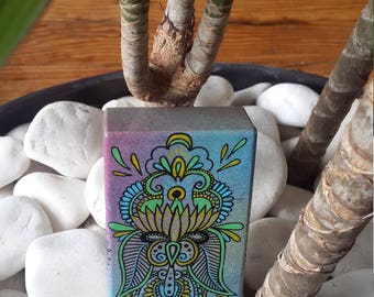 Indie style cigarette box, wrap package, cigarette case, handmade, hand made creation, original, pouch, idea, gift, gift case