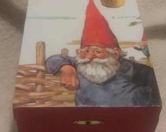 Hinged Box featuring Gnome