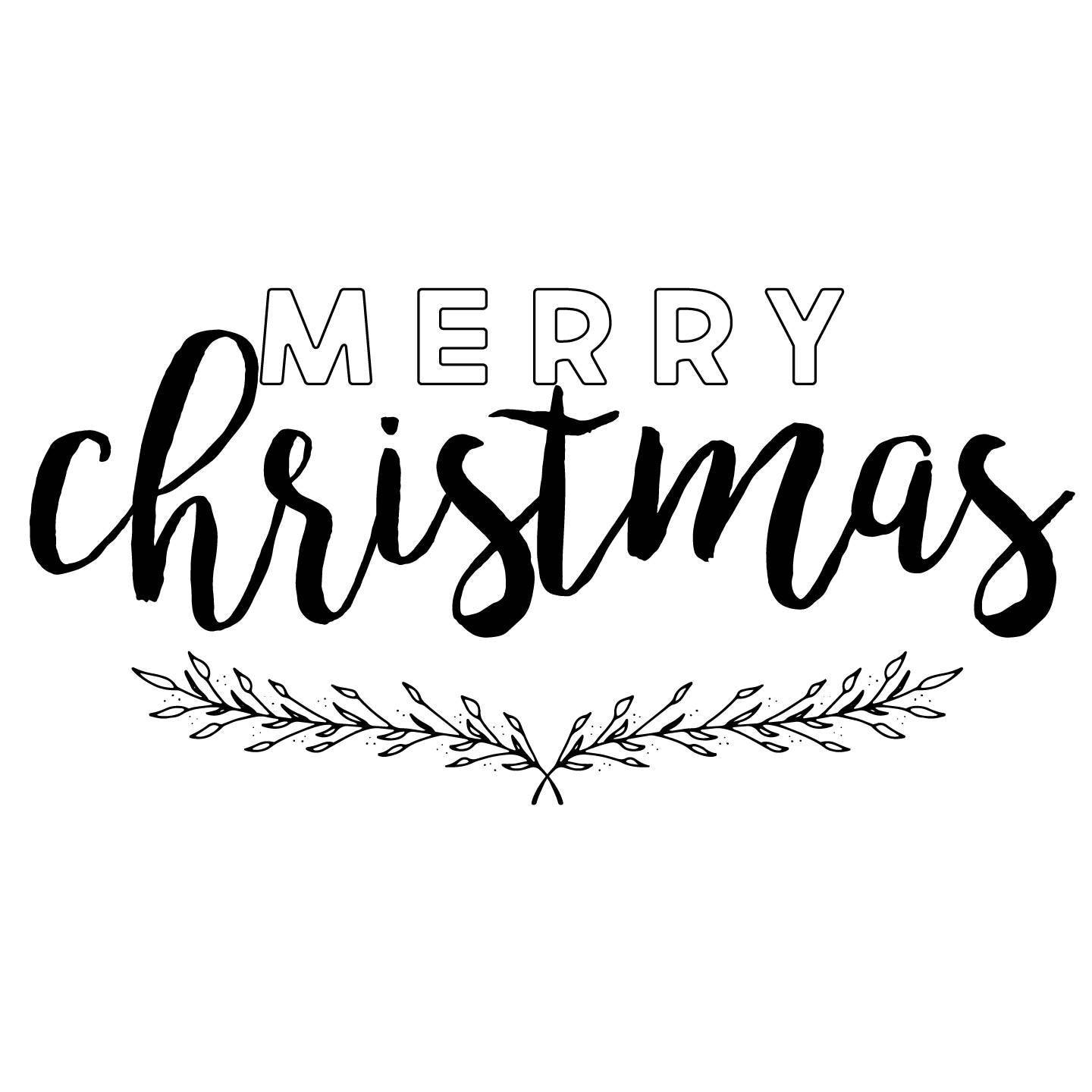 Merry Christmas SVG, Joanna Gaines Christmas SVG, Merry Christmas Cut ...