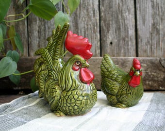 Ceramic rooster | Etsy