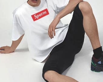 supreme sperm t shirt