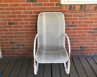 Vintage metal patio furniture | Etsy