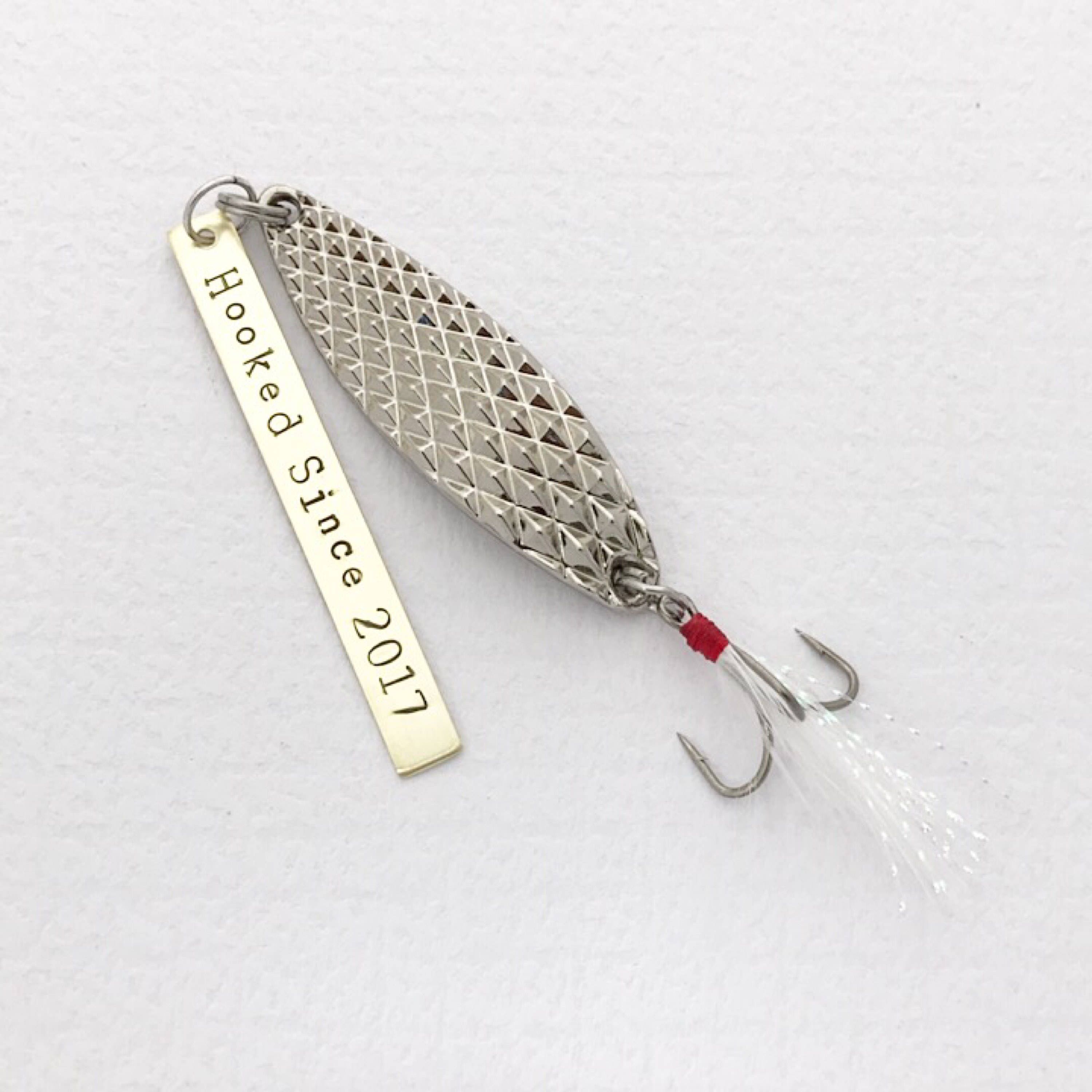 Custom Fishing Lure Personalized Spoon Lures Fish Gift
