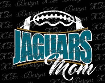 Jaguars Football Mom - Custom SVG Design Download - Vectur Cut File