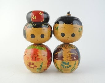 Vintage kokeshi doll