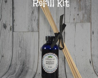Choose a Scent Reed Diffuser Refill Oil and Reeds