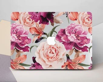 Flowers Macbook Air Case Floral Macbook Cover Case Macbook Pro Mac Pro Flowers Macbook Air Case Floral Macbook Cover Case Macbook Pro Mac Pro
