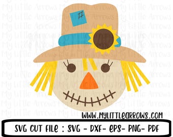 SALE- Scarecrow SVG | girl scarecrow svg | halloween svg | SVG | thanksgiving svg | Fall Svg | Digital Download | clip art | commercial use