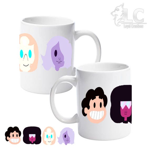 Safe the world with your crystal gem11 OZ potion mug. Ready to ship under two days and best of all free shipping!  ==================================  -THE STORE- Greetings and welcome to the LoyalCreations. We specialize in providing the best and affordable hand pressed T-Shirts on