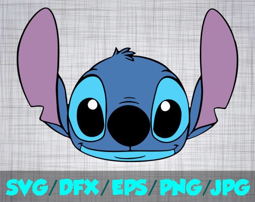 Free Free 196 Disney Stitch Face Stitch Outline Svg SVG PNG EPS DXF File