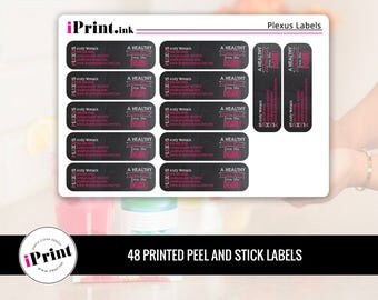 Plexus Labels, Plexus Printed Labels, Plexus Address Labels, Plexus Brochure Labels - PLX-RAL002