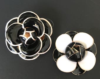 Camellia Brooch,Coco No.5 Brooch,Flower brooch,tweed jacket,CC Style brooch,Runway broche,luxury accessory,unique pin,coco pin,unique brooch