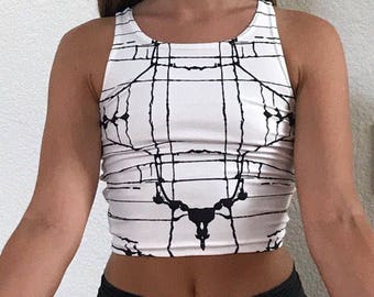 Yoga Crop Top, Crop Top, Yoga Top