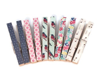 Decorative Magnetic Clothespins, Refrigerator Magnets, Bag Clips, Photo Clips, Clothespin Magnets, Office Decor, Dorm Decor, Fridge Magnets