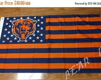 PRE-SEASON SALE 30% Off Chicago Bears, Bears Nation Flag or Banner 3' x 5'