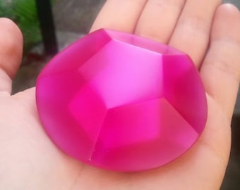 Steven Universe Inspired Rose Quartz Gem Cosplay Resin