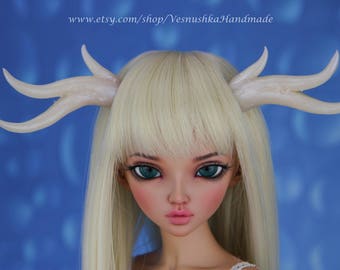 Commission: Rheindeer antlers and tail. All BJD sizes