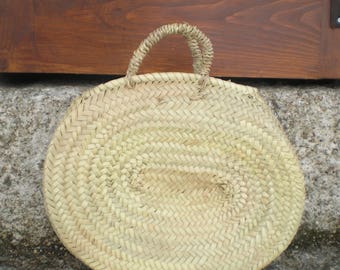 Market Baskets - Oval Baskets- Palm Leaf-Handmade-Grocery Baskets-Palm Leaf Tote bag