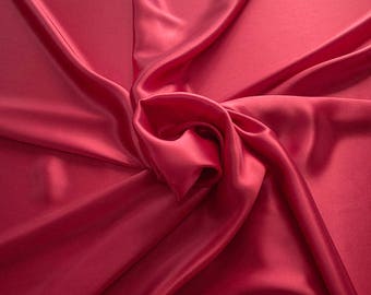 1712-106 - Crepe Satin silk 100%, width 135/140 cm, made in Italy, dry cleaning, weight 100 gr