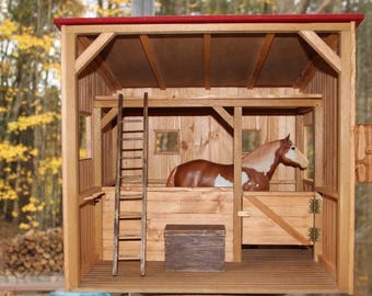 Doll Horse Stable and Fence Plans for American Girl or 18 inch