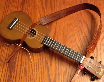 Child's Ukulele Strap - Leather