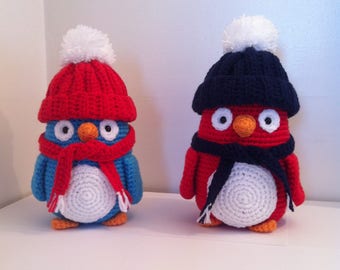 Penguin, Baby Penguin, Chick, Crochet, Amigurumi, Handmade, Soft Toy, Sealife, Stuffed Animal, Amigurumi Penguin