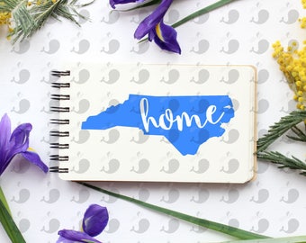 North Carolina Home Decal, North Carolina Decal