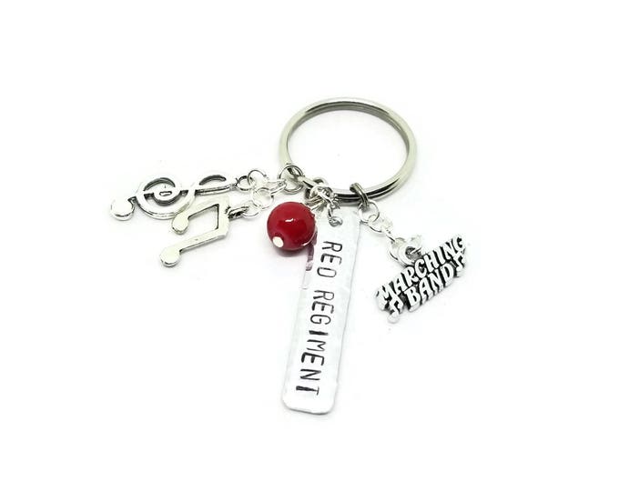 Custom Marching Band Keychain, Music Gifts, Personalized Music Keychain, Marching Band Gift, Band Keychain, Unique Birthday Gift