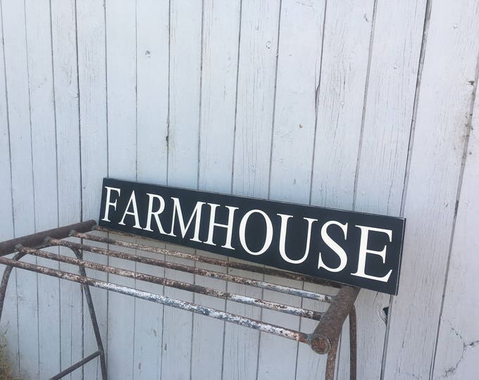 Farm House Sign * Rustic Home Decor * Farmhouse Sign * Country Home Decor *