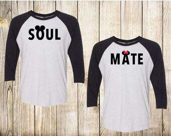 Soul Mate Shirts | Disney Couple Shirts | Disney matching shirts | His and Hers Shirt |
