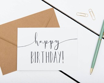 Happy birthday card | Etsy