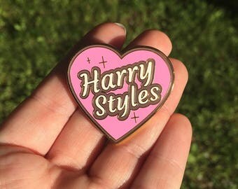 Harry Styles Heart Enamel Pin