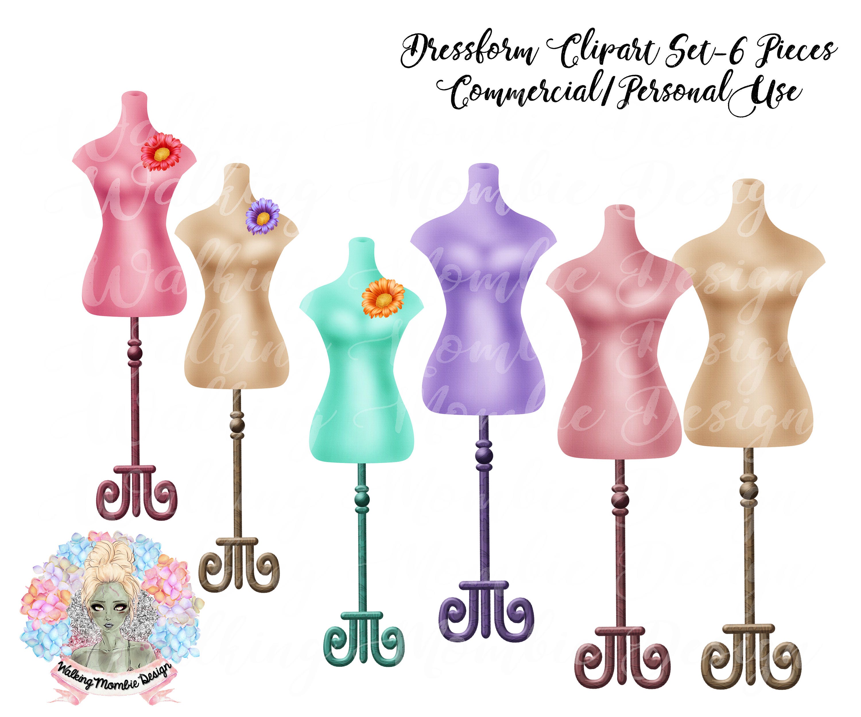 DRESS FORM CLIPART Dress Form Clip Art Dress Form Mannequin