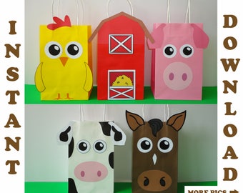 Items Similar To Barnyard Theme Birthday Party Hats Barnyard