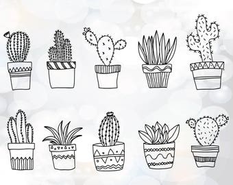 Free Free 132 Cactus Outline Svg Free SVG PNG EPS DXF File