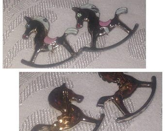 Anniversary Sale Super Cute Rocking Horse Dress/Scatter Pins