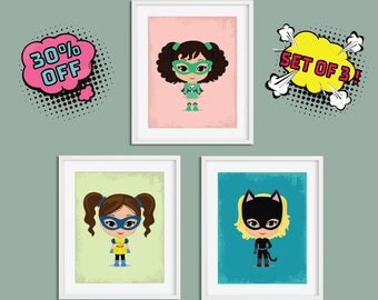 Superhero Wall Art superhero wall art | etsy Superhero Wall Art superhero wall art | etsy