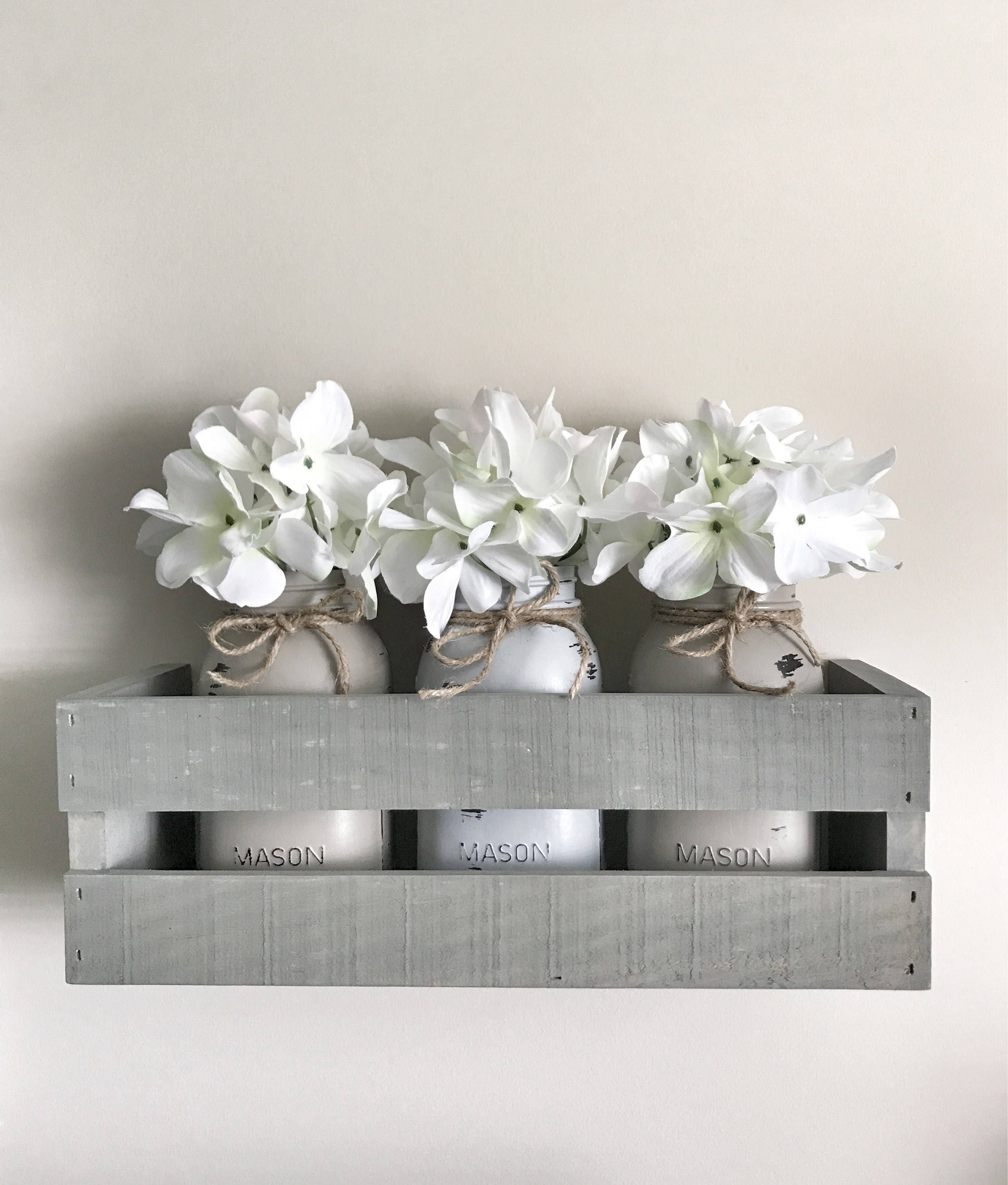 Mason jar wall decor mason jar decor mason jar wall hanging