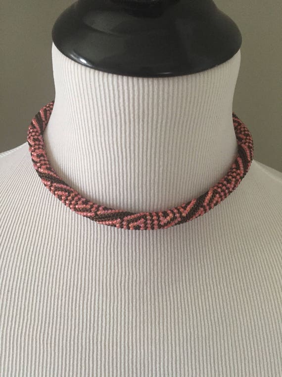 Crochet Rope Necklace Crochet Rope Choker
