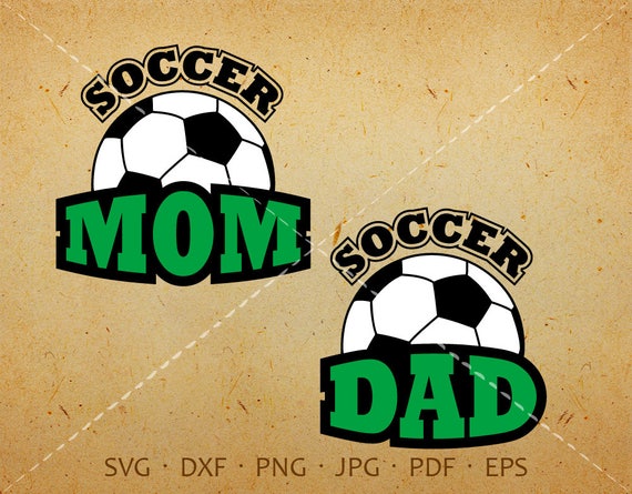 Download Soccer Mom Dad SVG Soccer Clipart Clipart Silhouette Cricut