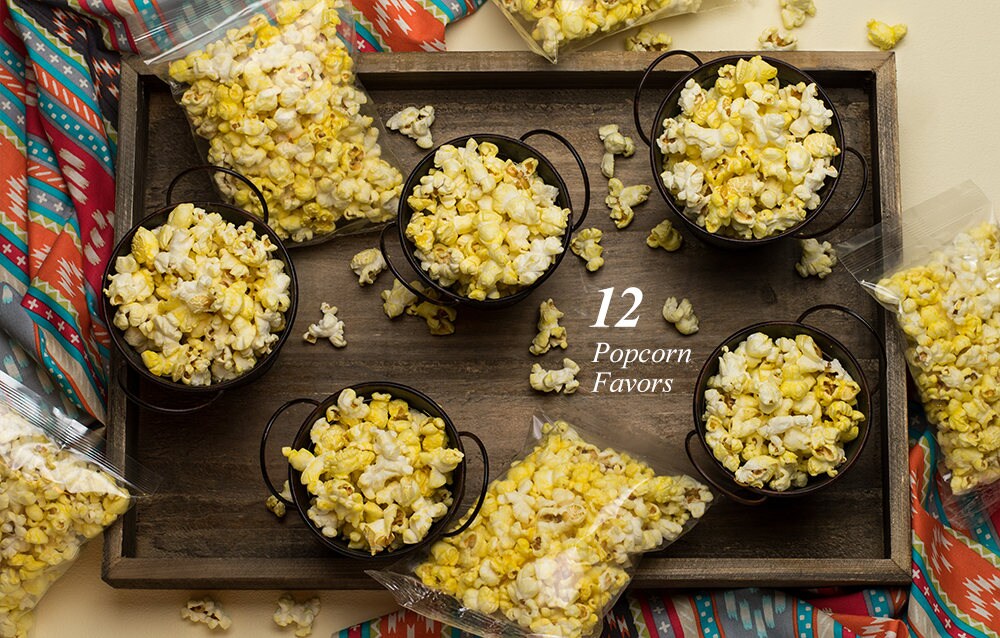 Gourmet Popcorn Bags Unique Wedding Favors Gourmet Favors