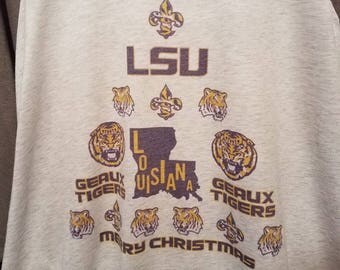 lsu christmas shirt