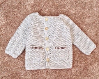 1925 design Crocheted Ripple Sweater