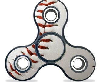 Baseball - Fidget Spinner, Tri-Spinner, Fidget Spinner Decal, Fidget Spinner Sticker, Custom Fidget Spinner, Bat Shaped Spinner, Batman