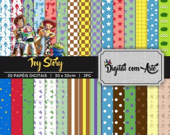 Toy Story Digital Paper