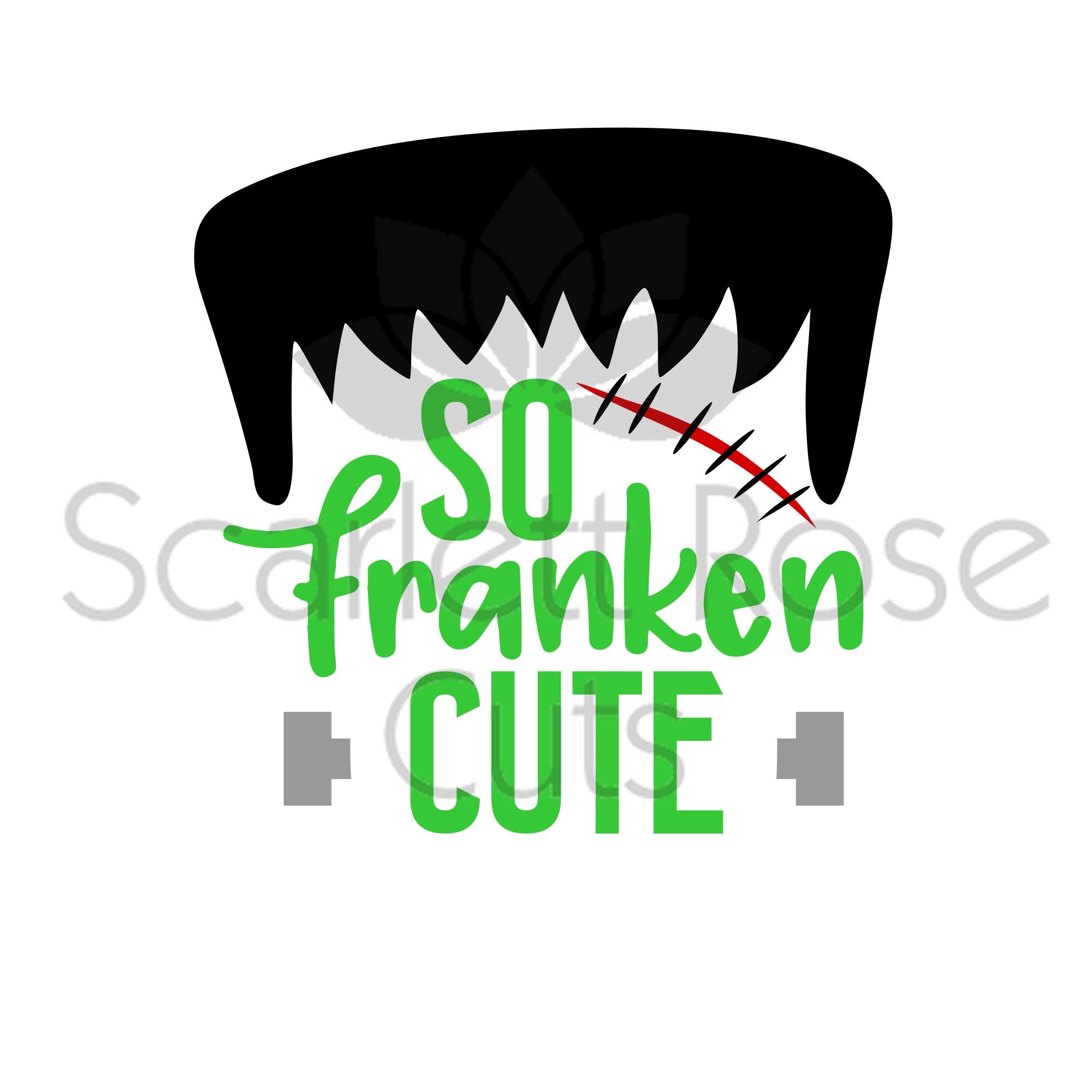 Download So Franken Cute Halloween Frankenstein little boy Monster ...