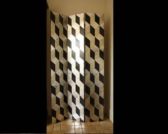 Folding Screen Room Divider