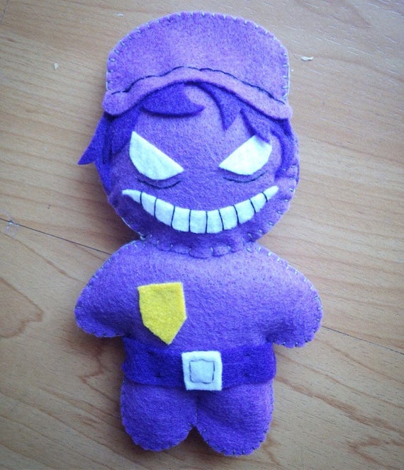 purple guy plush