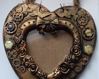 Cadre "coeur steam"