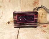Luxury Wedding Ring Box / Double Ring Box / Engagement Ring Box / Purple ' Forever ' Wedding